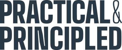 Practical and Principled logo